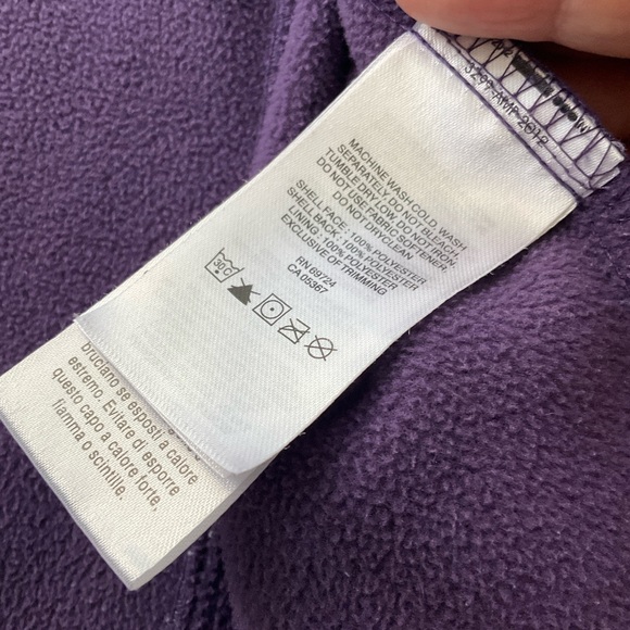 Columbia Women's Purple Fleece Lined Jacket - Picture 11 of 13